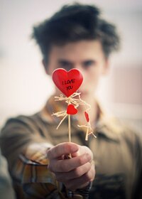 Валентинка - лучший подарок на день влюбленных