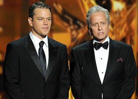 Мэтт Дэймон и Майкл Дуглас - победители Emmy Awards 2013