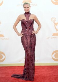 Хайди Клум на церемонии Emmy Awards 2013